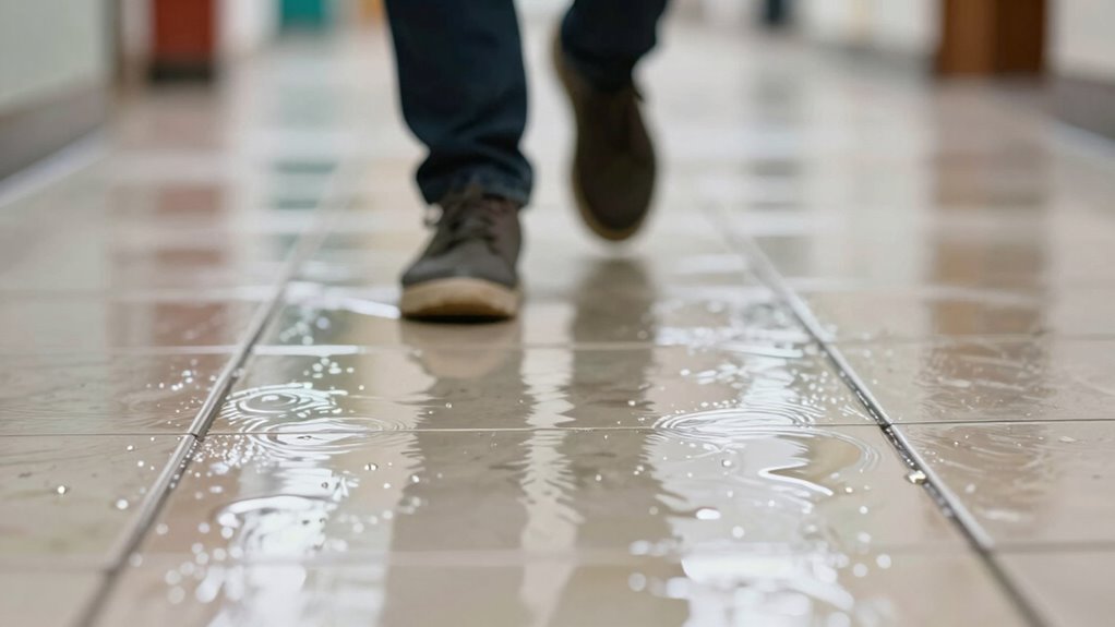 act quickly to prevent falls