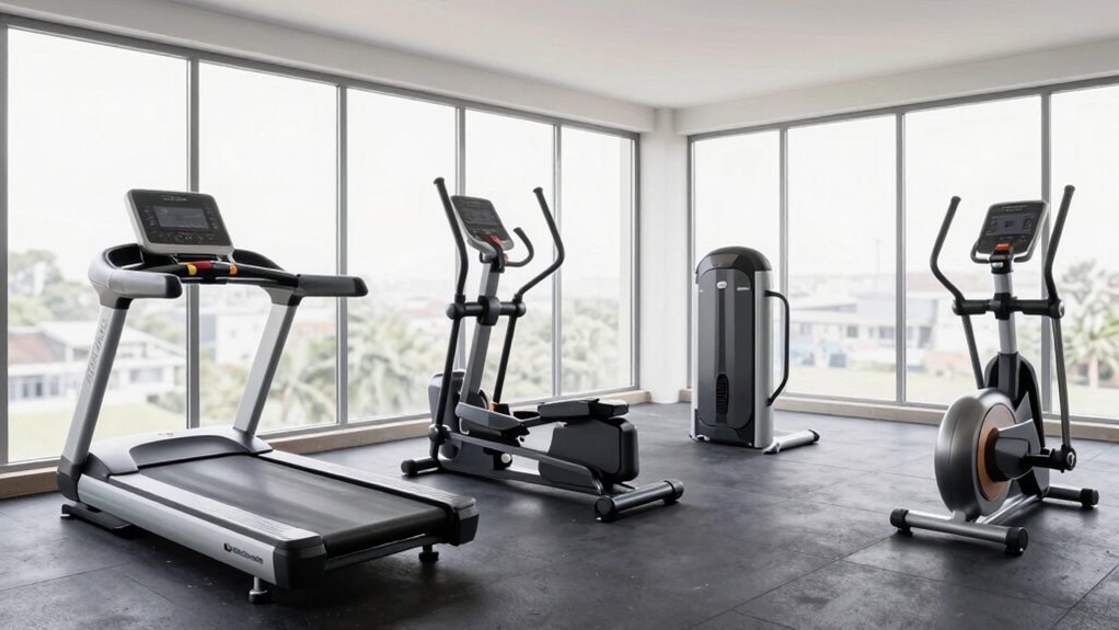 adequate space for equipment