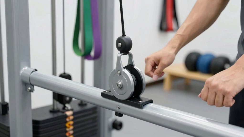 adjust pulley for optimal tension