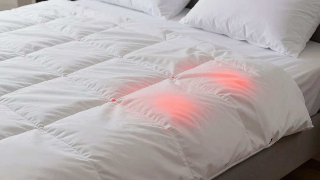 adjust settings for even warmth