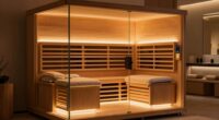affordable dual infrared saunas
