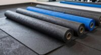 affordable rubber gym flooring