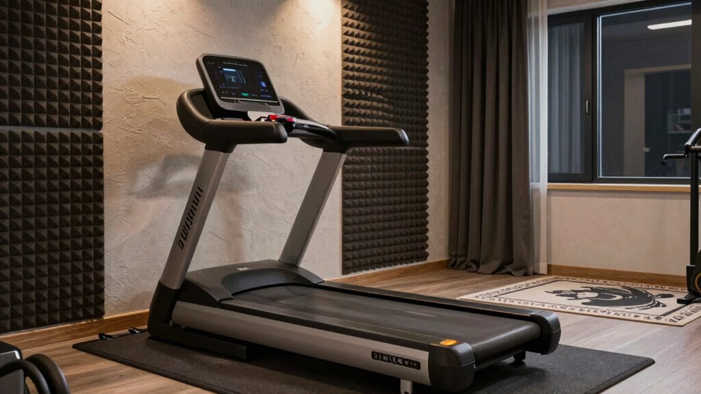 apartment treadmill noise control