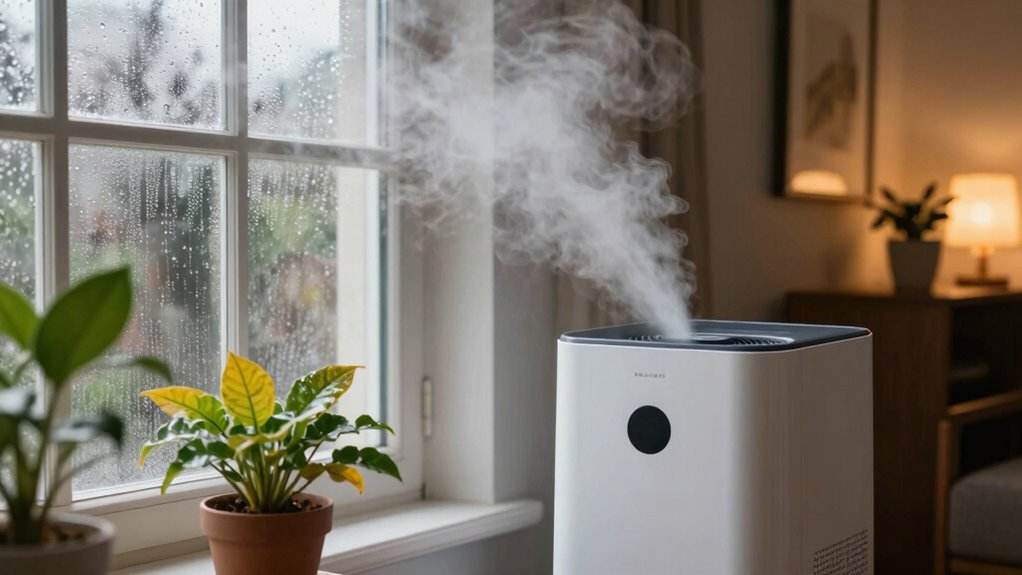 avoid over humidifying home