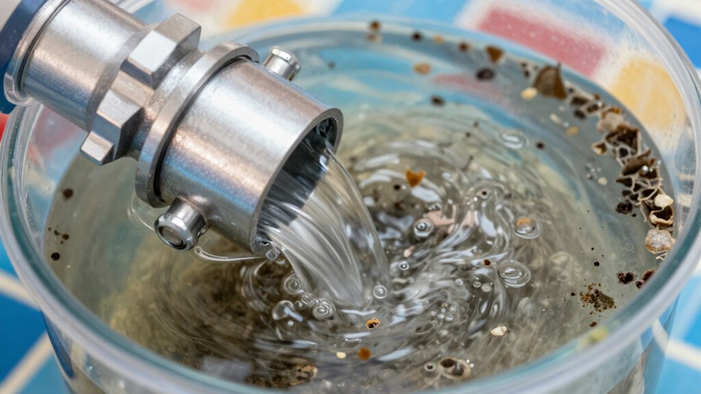 backwash rinse restart filter