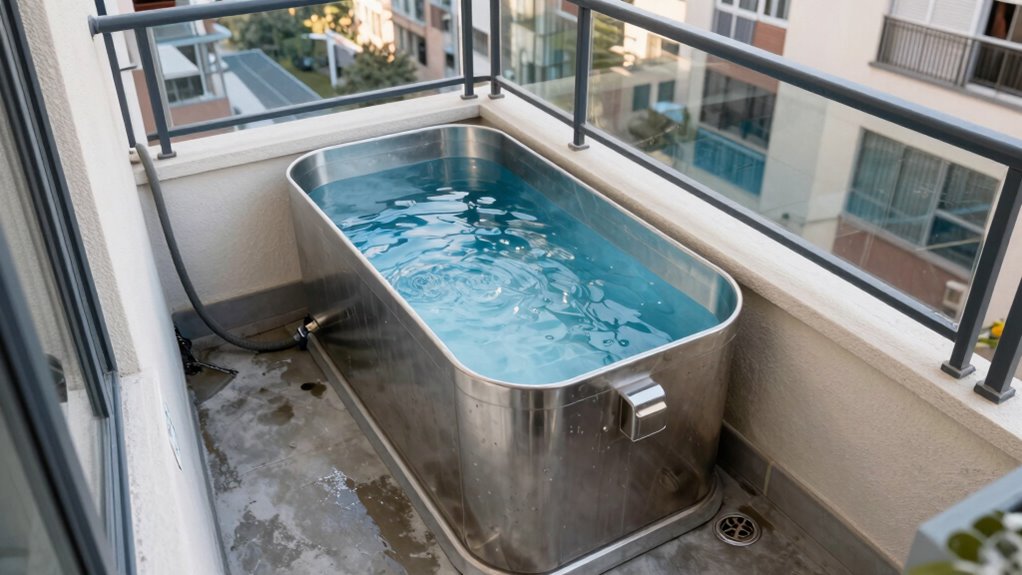 balcony plunge noise concerns