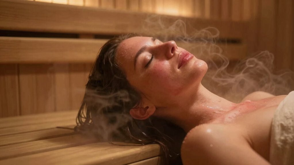 blood flow redistribution during sauna