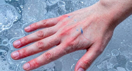 blood vessel constriction response