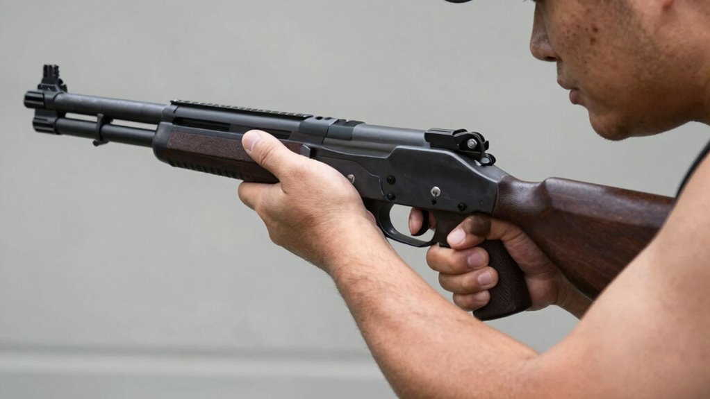 body size influences firearm handling