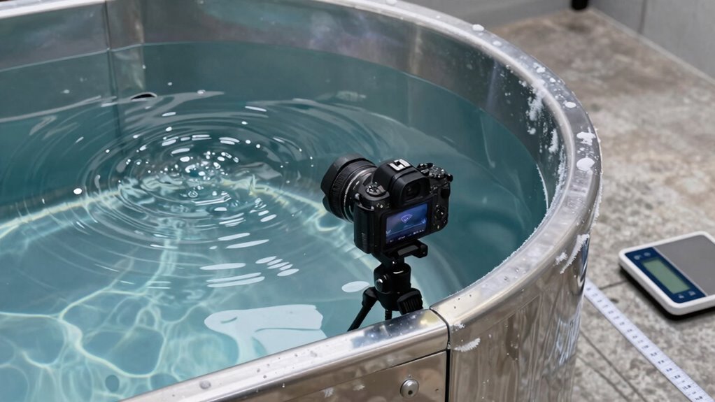 calculate water capacity safely