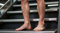 calf and ankle burning