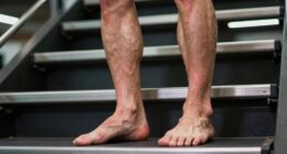 calf and ankle burning