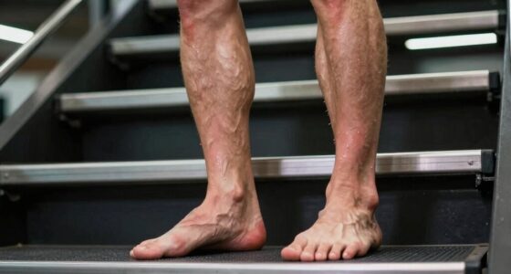 calf and ankle burning