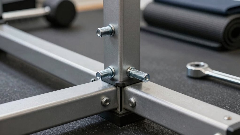 check bolts align equipment