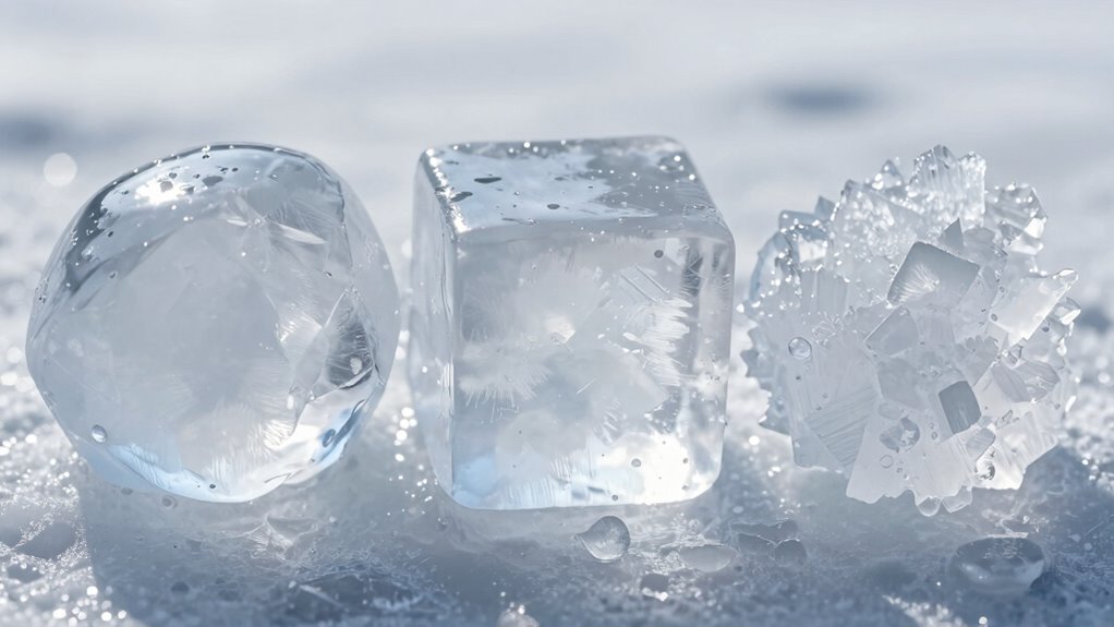 choose dense small ice