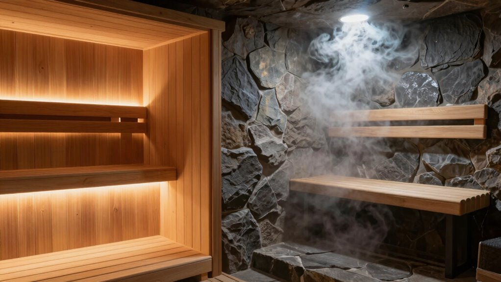 choose sauna based on heat sensation