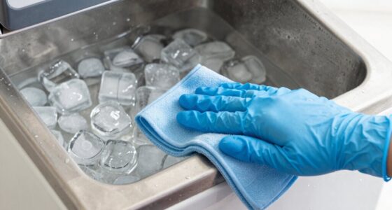 clean ice maker regularly