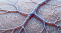 cold constricts blood vessels