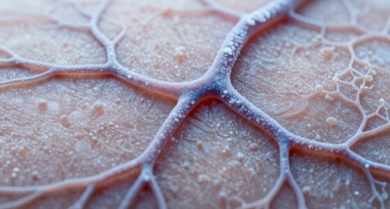 cold constricts blood vessels