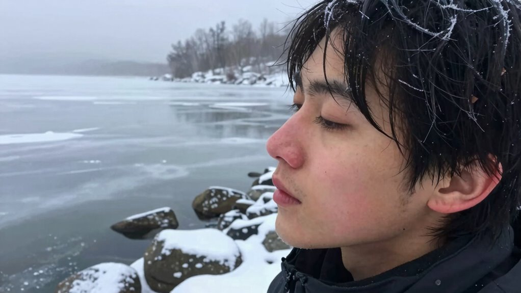 cold exposure boosts mood