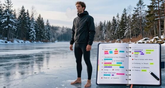 cold exposure on workout days