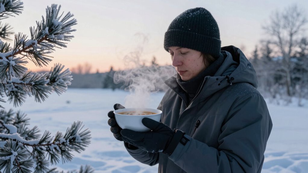 cold induced metabolic and hormonal changes