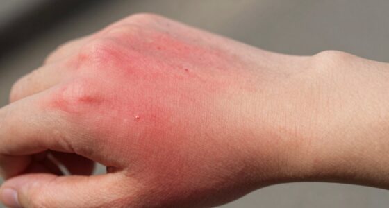 cold induced skin redness