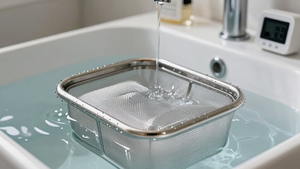 cold plunge filter cleaning steps