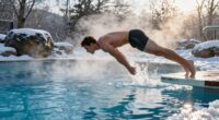 cold plunge pre exercise caution