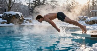 cold plunge pre exercise caution