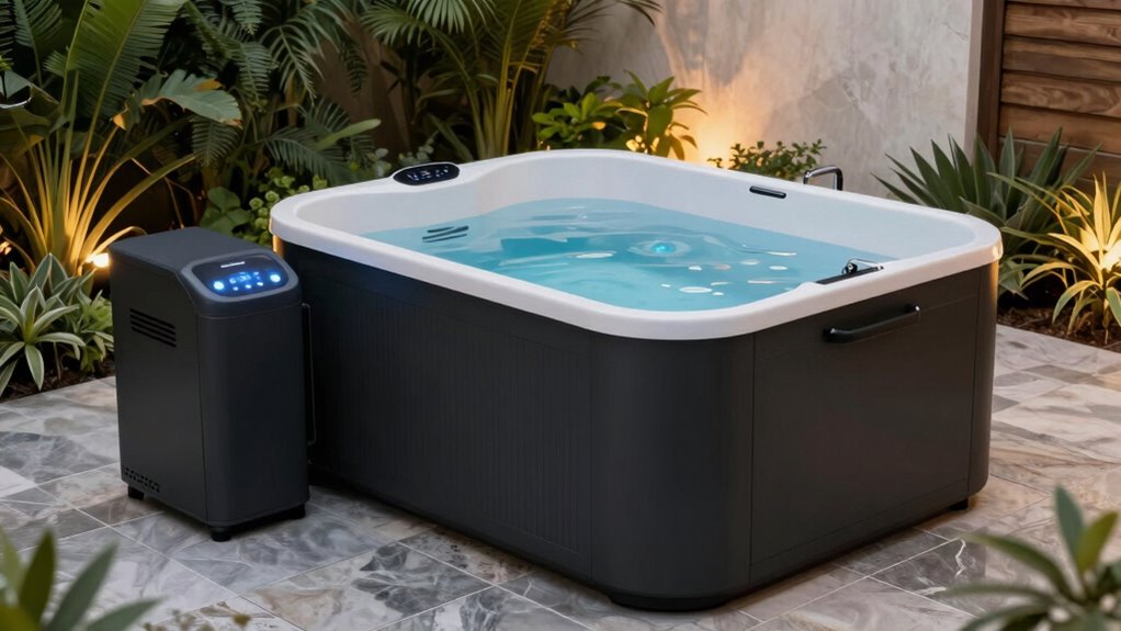 cold plunge tub features