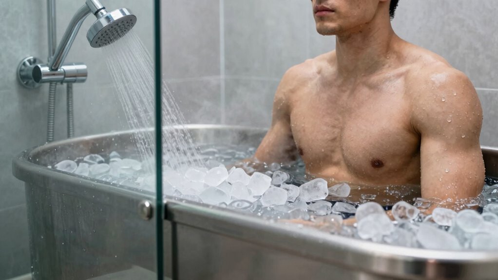 cold showers versus ice baths