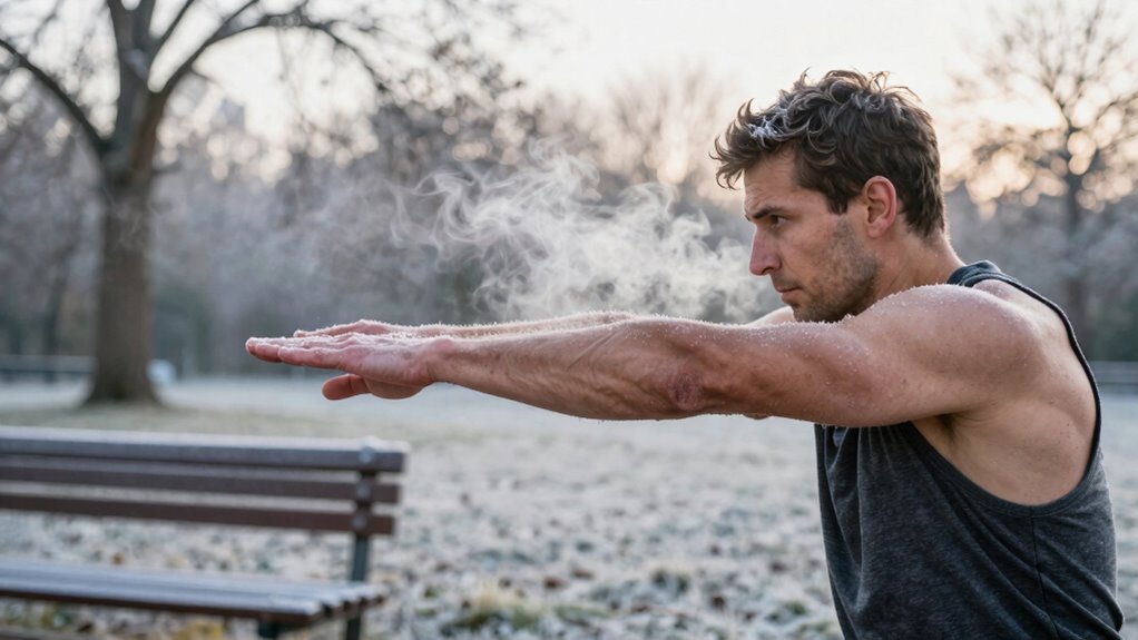 cold virus causes joint stiffness