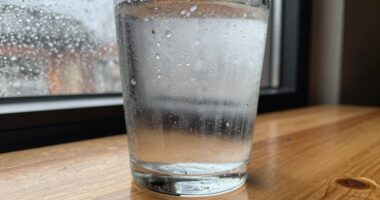 cold water causes indoor condensation