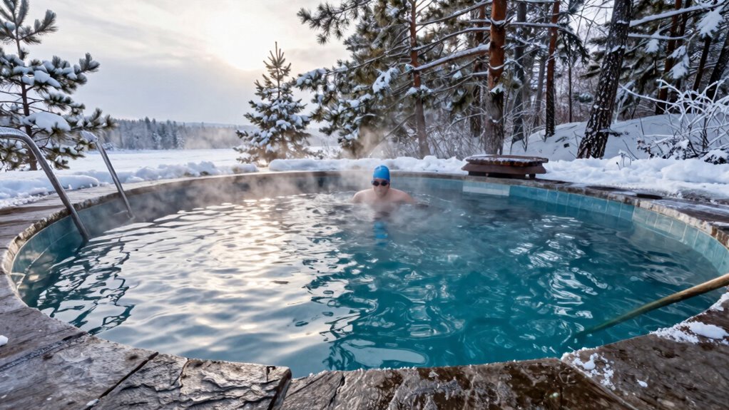 cold water constricts blood vessels