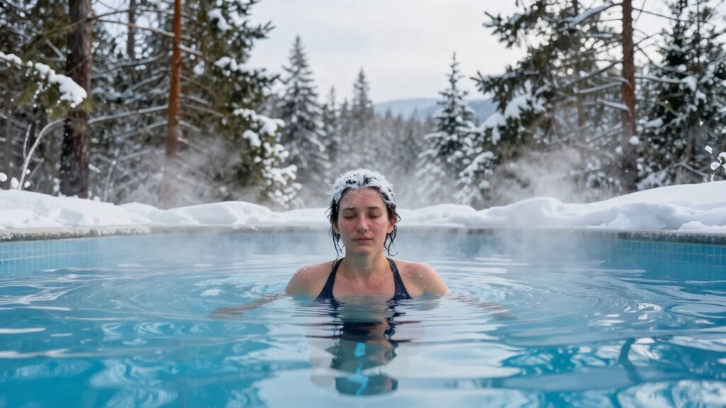 cold water plunge timing