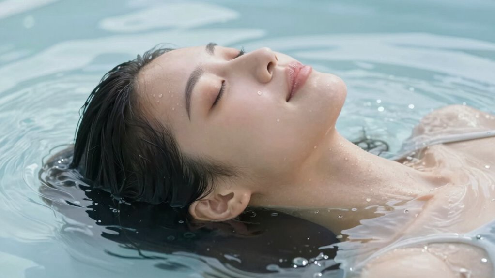cold water relaxes muscles
