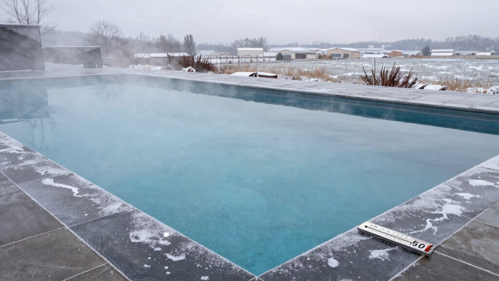 cold water temperature range