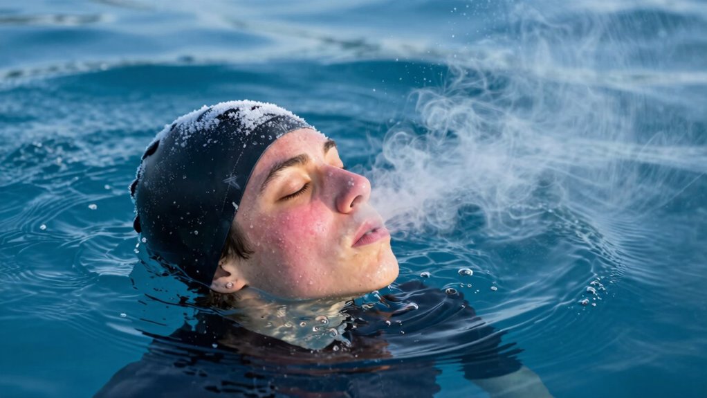 cold water triggers involuntary gasp