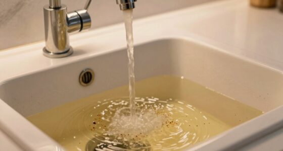 common causes of discolored water