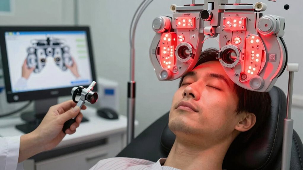 consult eye care professional