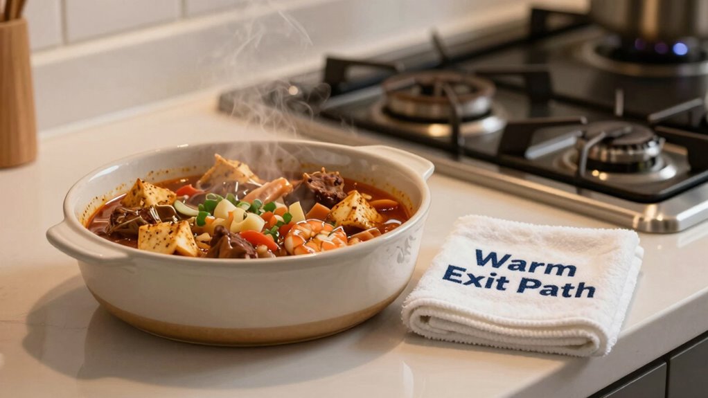 control temperature and containers