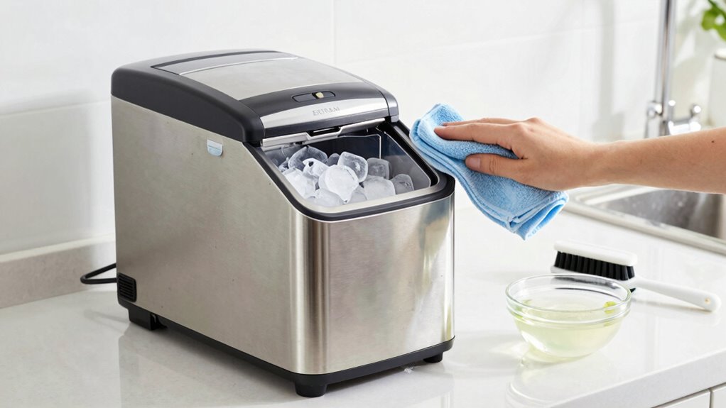 deep clean ice maker
