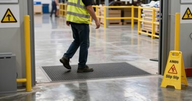 design safe entry exit zones