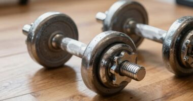 dumbbell locking mechanism failure