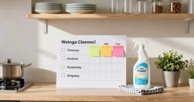 effective cleaning schedule tips