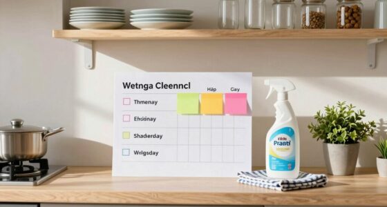 effective cleaning schedule tips