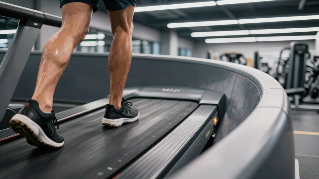 engage muscles through curved walking