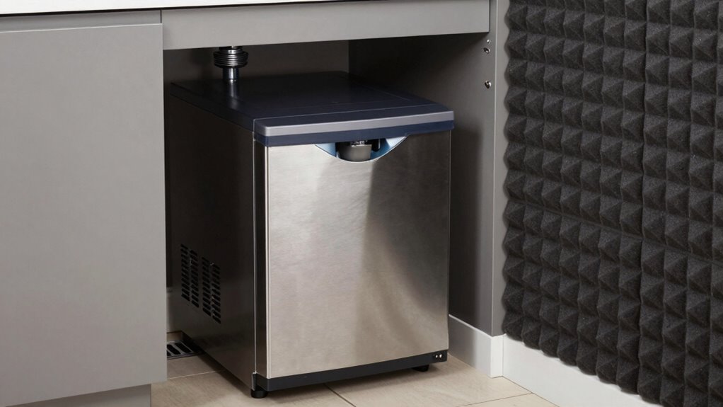 ensure ice maker ventilation