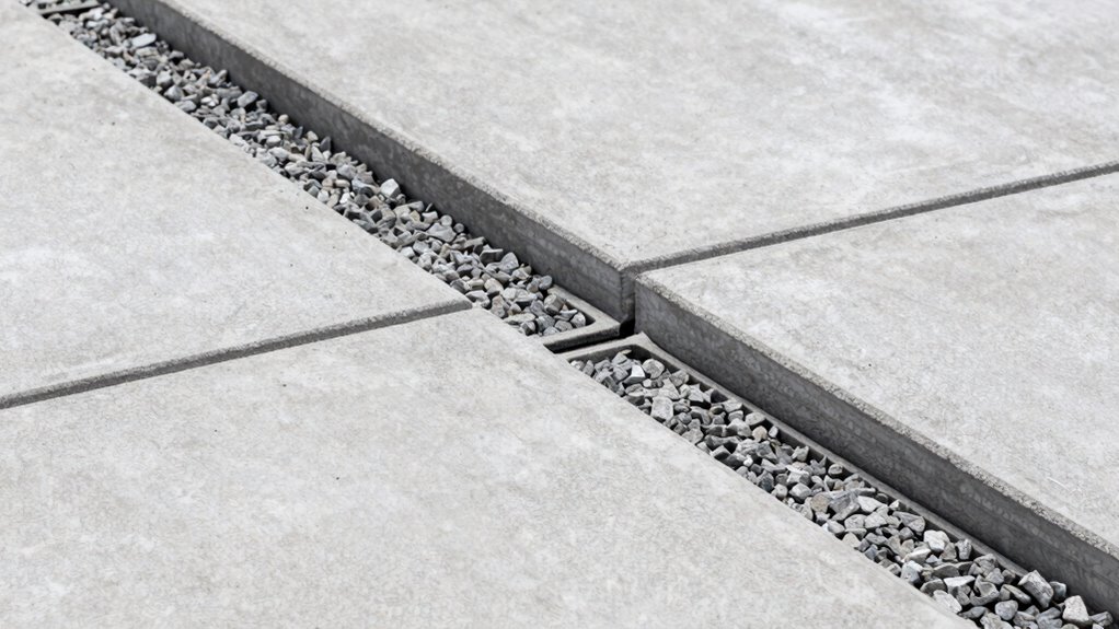 ensure proper drainage gradients